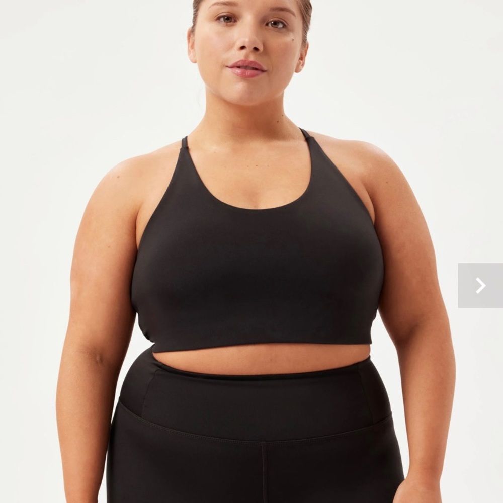 Black Cleo Halter Bra